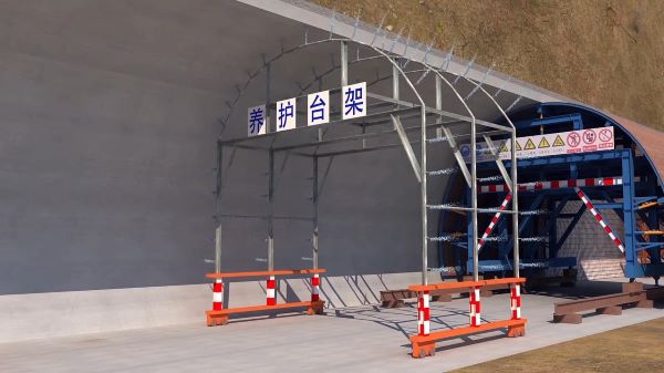 苏仙区隧道施工动画制作公司 - 隧道施工工艺和施工方法 - 隧道施工汇报动画视频 - bim 工程施工动画